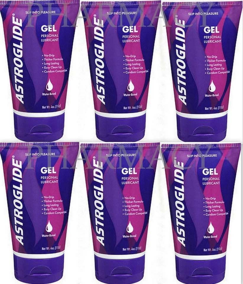 Gel lubricante personal Astroglide 4 oz (6 tubos) ¡FARMACIA FRESCO! púrpura ^^ Foto 1 de 1