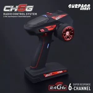 SURPASS 2.4G 6CH Trasmettitore Radio Risposta + Ricevitore con Giroscopio per Auto RC Barca - Foto 1 di 12