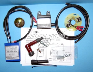 Boyer Ignition Enfield 350 500 with coil Bullet elektr. Zündung mit spule KIT300 - Picture 1 of 2