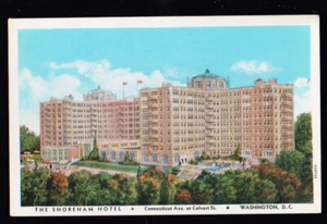 WASHINGTON DC The Shoreham Hotel ca 1920s postcard - Bild 1 von 2