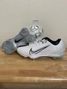 Nike Force Zoom Mike Trout 7 White/Black Baseball Cleats Size Men's 8 CQ7224 101 - Picture 1 of 9