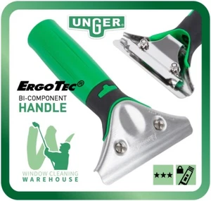 Unger ErgoTec Handle Traditional Window Cleaning Squeegee Ergo Tec Quick Change - Picture 1 of 7