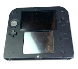 ⚠️FOR PARTS⚠️ Nintendo 2DS Launch Edition Black/Blue Handheld System FTR-001 - Picture 1 of 12