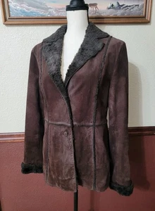 Giacca 5 Sterne Western Oberbekleidung braun Penny Lane Ledermantel Größe Damen Medium - Bild 1 von 17