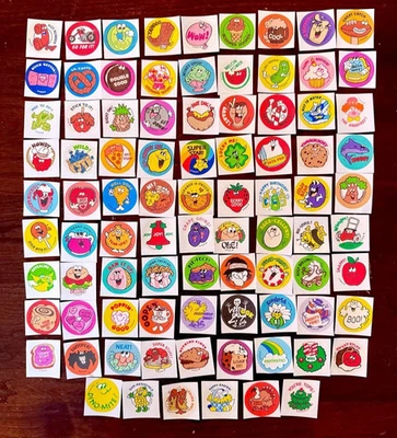 TREND 101 Retro Vintage Scratch 'n Sniff Stinky Stickers