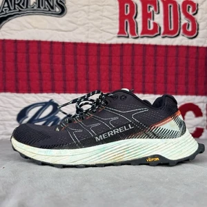 Größe 8 – Merrell Moab Flight Damen-Traillaufschuhe blau Vibram - Bild 1 von 10