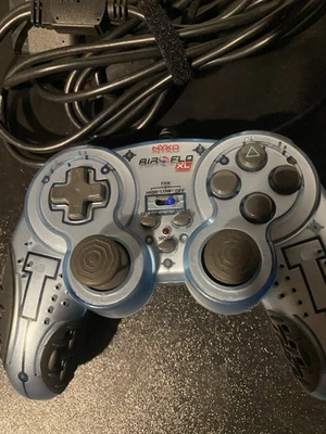 Mando a distancia Nyko Air Flo XL PlayStation 2 PS2 con cable para juegos clásico de colección Foto 1 de 4