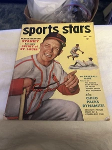 Sports Stars Magazin (Juli 1952) St. Louis Cardinals Eddie Stanky - Phil Rizzuto - Bild 1 von 2