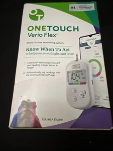 One Touch Verizon Flex Blood Glucose Monitoring System - Picture 1 of 5