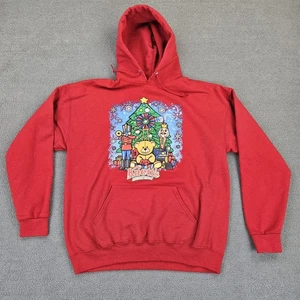 Sudadera con Capucha Knotts Berry Farm Para Hombres XL Feliz Navidad Pullover Rojo Vacaciones  - Imagen 1 de 11