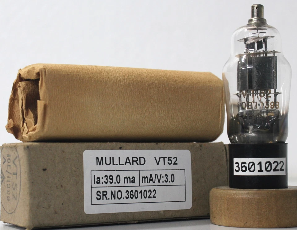 VT52 MULLARD "Pan Getter" Made In Gt Britain AVO 160 Tested 1 Pc