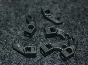 (6) Dark Silver Robot Arm Extension Brick Bricks ~ Lego ~ NEW ~ - Picture 1 of 1
