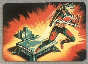 Tarjetas de acción Hasbro Milton Bradley GI Joe 1986 Jet Pack (salto) tarjeta # 32 ARAH - Imagen 1 de 2