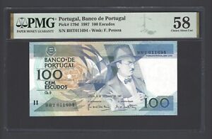 Portugal 100 Escudos 3-12-1987 P179d About Uncirculated