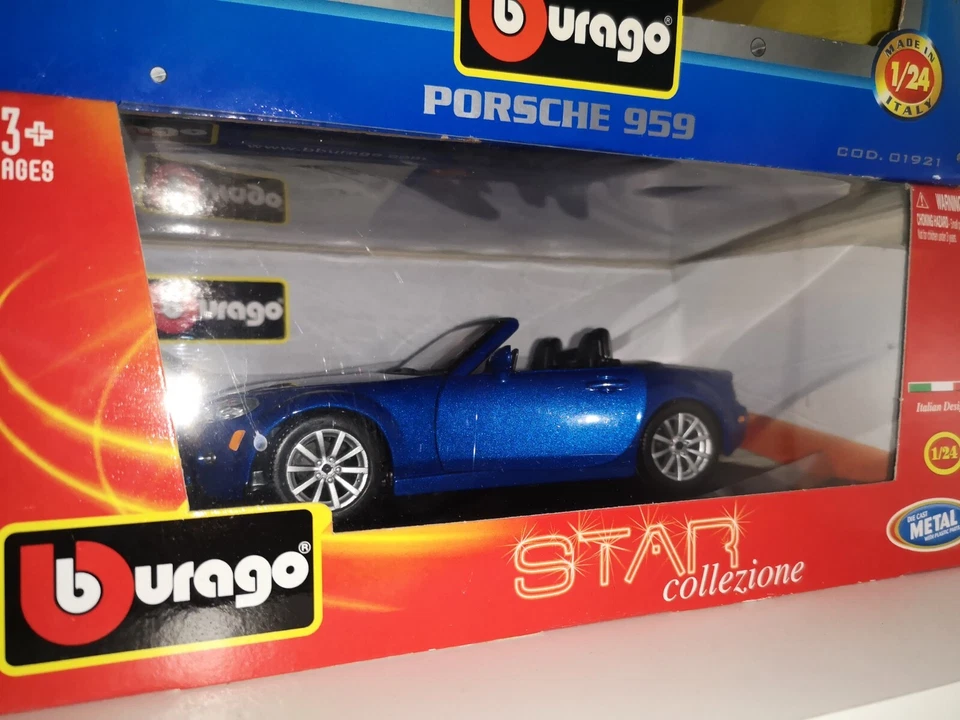 1/24 MAZDA Mx-5 BURAGO ROADSTER NC - Immagine 1 di 1