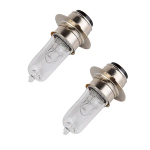 Bombilla transparente de doble filamento para Yamaha IT125 IT175 TT225 IT425 6V 25W 2x - Imagen 1 de 5