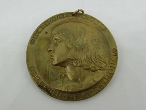 médaille pendentif Jeanne d'Arc Orléans bronze signé G. Prud'homme - Foto 1 di 4