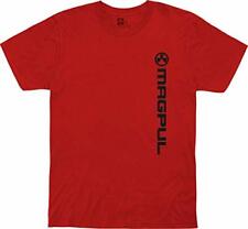 Magpul 122048 Vertical Logo Fine Cotton Small Red T-shirt