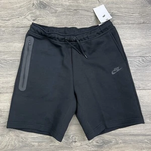 Nike Tech Fleece Shorts Size XL Boys Kids Black $70 - Picture 1 of 9