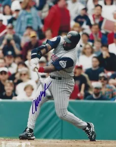 Signed 8x10 MO VAUGHN Califirnia Angels Autographed photo - COA - Picture 1 of 1