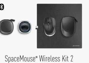 3DX-700084 3Dconnexion SpaceMouse Wireless Kit 2 3D-Mouse. Grade A - Afbeelding 1 van 5