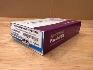 Agilent 699675-902 Poroshell 120 EC-C18, 2.1 x 50 mm, 1.9 µm, HPLC Column - Picture 1 of 7
