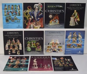 Christies Lot 11 Staffordshire Figuren und britische Keramik Kataloge 1055 - Bild 1 von 7