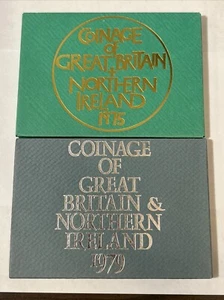 Coinage of Great Britain and Northern Ireland - Cased Sets - 1975 & 1979 - Picture 1 of 6