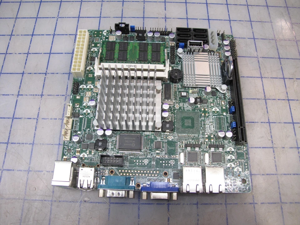 SuperMicro X7SPA-H MOTHERBOARD WITH Intel Atom D510 CPU AND 1GB RAM - Image 1 of 1