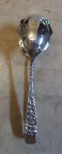 Rare Schofield Baltimore Rose Sterling Silver Ice Tongs