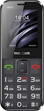 MAXCOM MM 730 schwarz Handy Farbdisplay 2G Bluetooth Taschenlampe