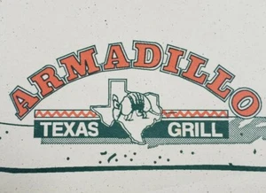 Restaurant Menu Armadillo Texas Grill Fresh Features 1990s Defunct Toronto - Picture 1 of 3