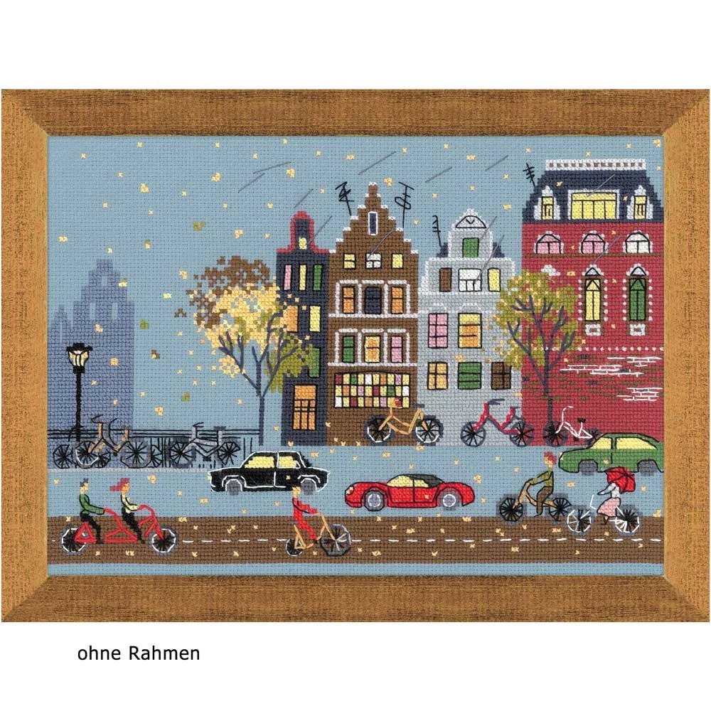 RIOLIS Counted Cross Stitch Kit 13.75"X13.75"-My Garden (18