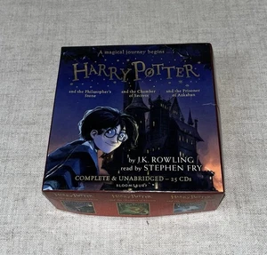 Audio CD Book Collection - 25 Discs - Harry Potter Books 1-3 - Imagen 1 de 3