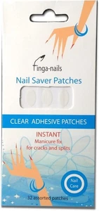 1 X 32 Nail save Patches ~ Temporary Protection for Split & Cracked Nails UK - Picture 1 of 7