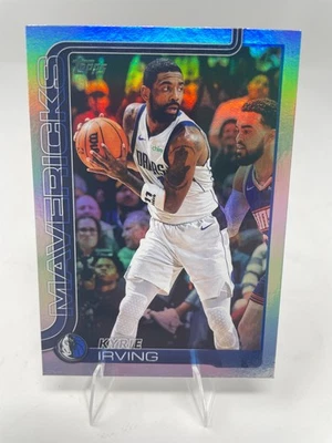KYRIE IRVING 2025-26 TOPPS #168 SP RAINBOW FOIL DUKE DALLAS MAVERICKS 🏀 - Изображение 1 из 2