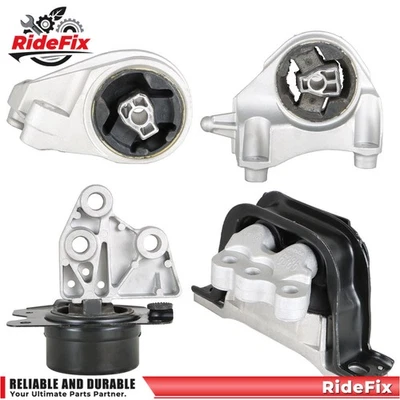 For Chevrolet Equinox 2.4L 2010-2017 4PCS Engine Motor & Transmission Mount Set Foto 1 de 4