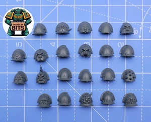 Spalline Warhammer 40K Chaos Space Marines Legionari - Foto 1 di 2