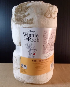 Disney Winnie The Pooh 50"x70" Large Silk Touch Throw - Picture 1 of 4
