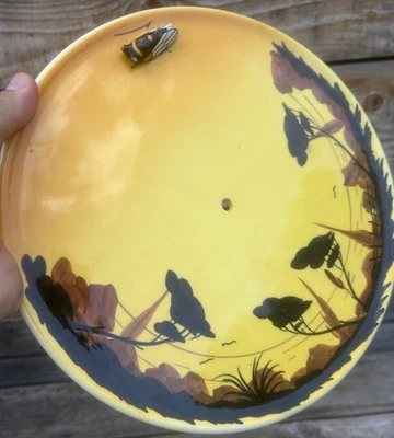 Albert Ferlay Vallauris Plateau a Fromage Céramique Ancien Massier Cigale - Photo 1/4