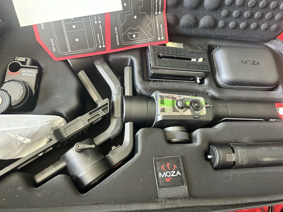 Estabilizador cardán cámara Moza Air 2 3 ejes + control de enfoque + accesorios Foto 1 de 4