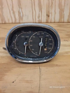 Honda CB77 Superhawk Hawk Speedometer Tachometer Gauge Nippon 37200-268-813 HM - Picture 1 of 10