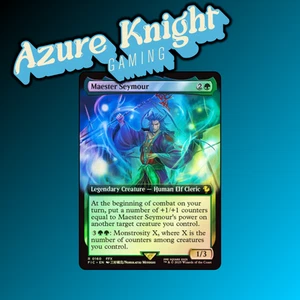 MTG - Maester Seymour (0160) Borderless Foil - Final Fantasy - NM - Picture 1 of 3