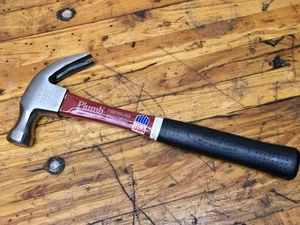 Vintage NOS Plumb 16oz Permabond Claw Hammer USA Made Fiberglass Handle FA57 - Picture 1 of 7