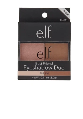 Elf Best Friend Eyeshadow Duo - Shade: Bestie Brown -Matte & Shimmer Powder - Image 1 of 4