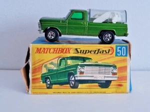 Matchbox Superfast Kennel Truck No 50, dunkelgrün - Bild 1 von 11