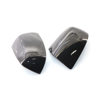 Mirror Cover Carbon Fiber Shell Cap For Ford Focus 05-07 Driver & Passenger Side - Image 1 of 4
