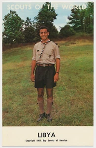 Libia - Scouts del Mundo - Boy Scouts of America años 60 - Imagen 1 de 2