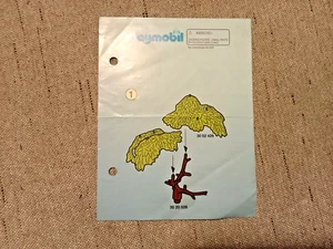 Playmobil 3039 Bauanleitung 3039 Gorilla mit Baum A5 - gebraucht! - Bild 1 von 1