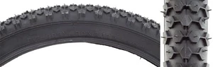 Studded Knobby K42 20 x 2.125 BMX Urban Bike Tires Black Set of 2 New - Picture 1 of 1